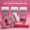 Imagen de Pack 24 Ceras Depilatorias Rollon Starpil Rosa Piel Sensible 100gr