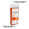 Imagen de Pack 24 Ceras Depilatorias Rollon Starpil Papaya 100gr