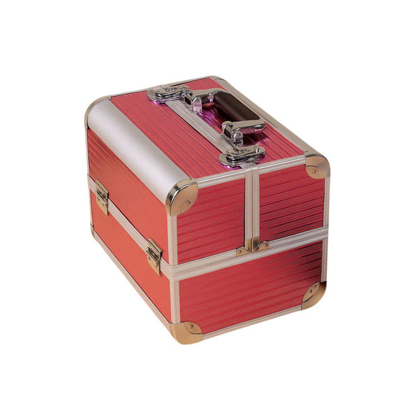 Imagen de Maletín Organizador Maquillaje Profesional Con 4 Bandejas