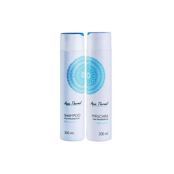 Imagen de Pack Shampoo Sin Sal + Acondicionador Aqua Thermal Pro Color 300ml