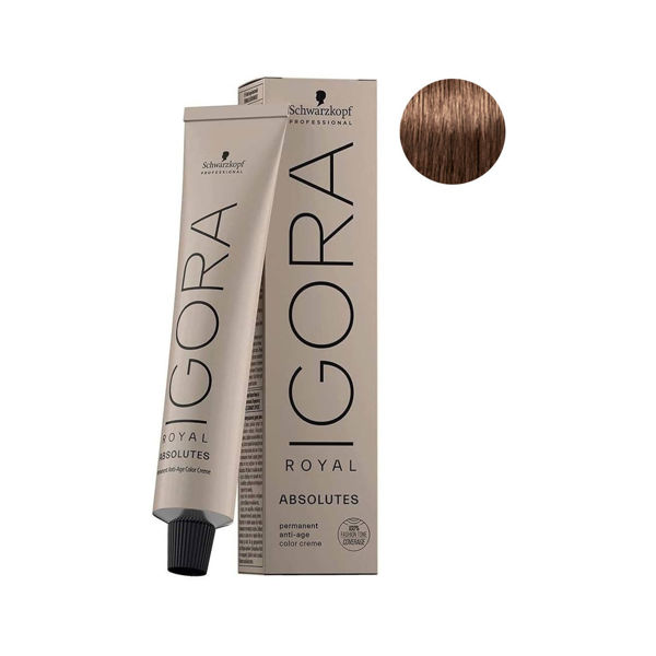 Imagen de Tinta Permanente Schwarzkopf Igora Royal Absolutes 7-60 60ml