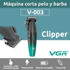 Imagen de Maquina De Corte De Pelo Inalámbrica Vgr V-003 Negro Y Dorada