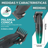 Imagen de Maquina De Corte De Pelo Inalámbrica Vgr V-003 Negro Y Dorada