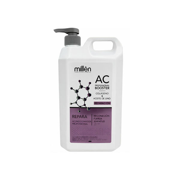 Imagen de Acondicionador Reparación Millên Booster Con Colágeno Y Aceite De Lino 3L
