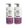 Imagen de Pack Shampoo Reparador Millên Con Colágeno Y Aceite De Lino 1L + Acondicionador 1L