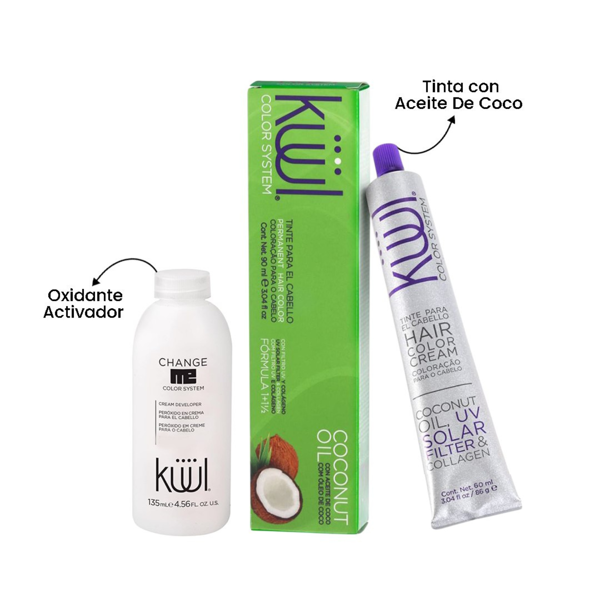 Imagen de Tinta Permanente Kuul N° 10.1 60ml + Oxidante 135ml