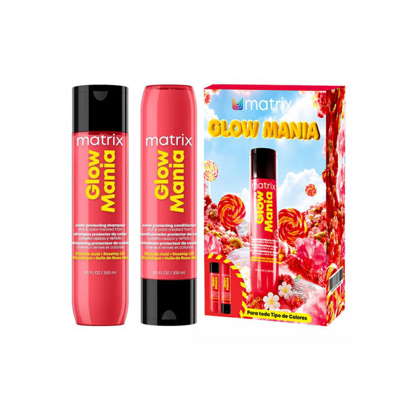 Imagen de Pack Shampoo Matrix Glow Mania 300ml + Acondicionador 300ml
