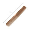 Imagen de Peine De Metal Profesional Bronce Para Barberia 21,5cm