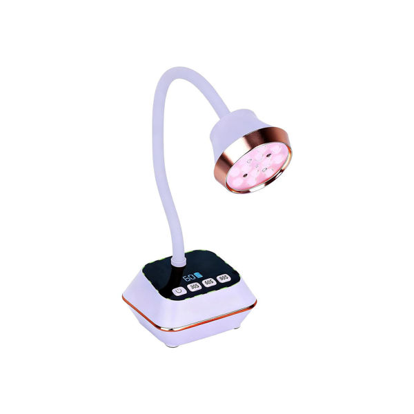 Imagen de Lampara UV De Precurado DE Uñas Recargable Flexible Metalizada
