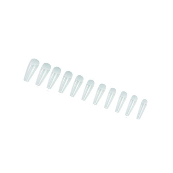 Imagen de Tips Trasnparentes Profesionales Coffin Para Soft Gel 550 Unidades