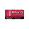 Imagen de Tips Trasnparentes Profesionales Coffin Para Soft Gel 550 Unidades
