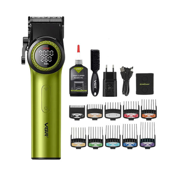 Imagen de Maquina Corte De Pelo Clipper Inalámbrica VGR V-001 - ML VGR