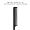 Imagen de Peine De Cola Profesional Dompel Carbono D4543 22,5cm