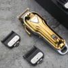 Imagen de Maquina Corte De Pelo Clipper Inalámbrica VGR V-134 Dorada 20W - ML VGR