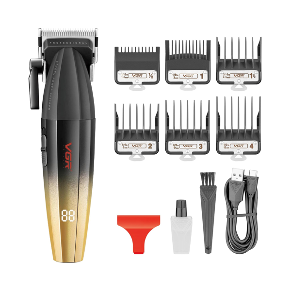 Imagen de Maquina Corte De Pelo Clipper Inalámbrica VGR V-003 - ML VGR
