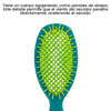 Imagen de Cepillo Desenredante Dompel Favo Antifrizz Ovalado