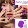 Imagen de Esmalte De Uñas Gel Semipermanente Bluesky Fantasy Purple Cremoso 15ml