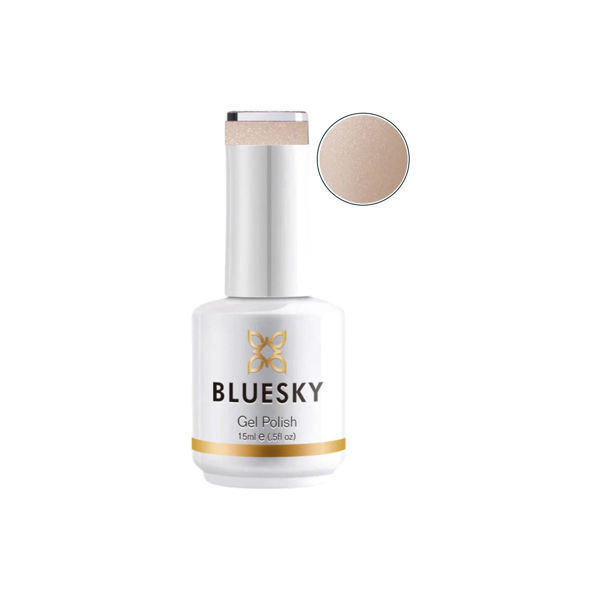 Imagen de Esmalte De Uñas Gel Semipermanente Bluesky Bride Dress Tornasolado 15ml