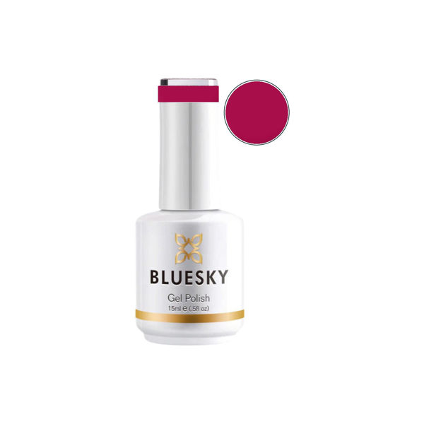 Imagen de Esmalte De Uñas Gel Semipermanente Bluesky Lipstick Red Cremoso 15ml