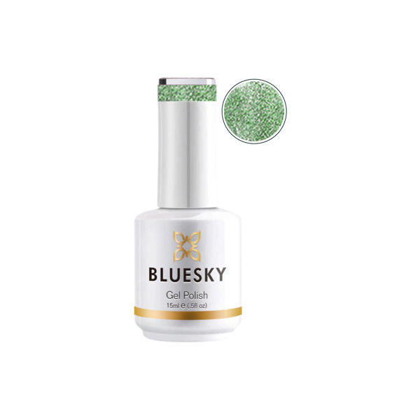 Imagen de Esmalte De Uñas Gel Semipermanente Bluesky Gorgeous Glitter 15ml