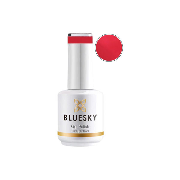 Imagen de Esmalte De Uñas Gel Semipermanente Bluesky Red Carrot Cremoso 15ml