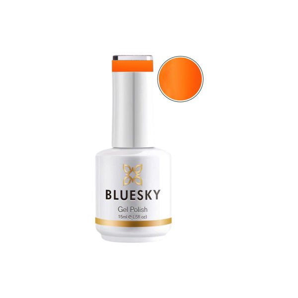 Imagen de Esmalte De Uñas Gel Semipermanente Bluesky Neon Peach Cremoso 15ml
