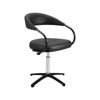 Imagen de Sillón Barberia Dompel Futura Smart Manual Negro