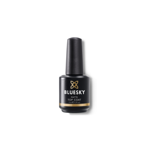 Imagen de Esmalte De Uñas Bluesky Profesional Top Coat Matte T01P 15ml