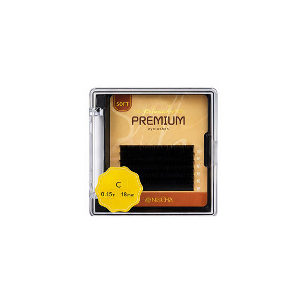 Imagen de Extensión De Pestañas Soft Neicha Premium C 0,15mm 18mm