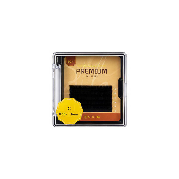 Imagen de Extensión De Pestañas Soft Neicha Premium C  0,15mm 16mm