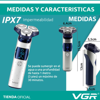 Imagen de Afeitadora Eléctrica Inalámbrica Sumergible VGR V-328 - ML VGR