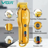 Imagen de Maquina Corte De Pelo Clipper Inalámbrica Vgr V-650 Dorada Gold